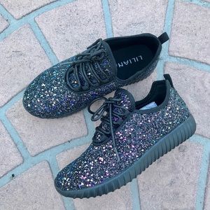 Sample Sale! BRAND NEW glitter sneakers!!
